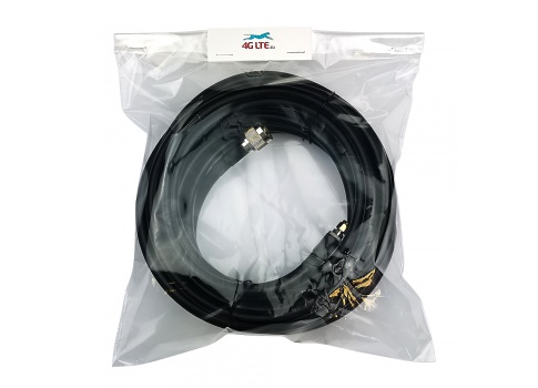 N Male / SMA Male Cable 10m Ultra Low Loss - antenna cable