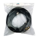 High Quality Ultra Low Loss 10 meters coaxial cable, N Type Male to SMA Male