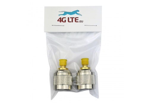 Ein paar RP-TNC-Stecker auf N-Buchse Adapter