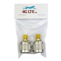 Ein paar RP-TNC-Stecker auf N-Buchse Adapter