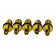 Un sistema de 3 x SMA hembra a conector macho de TS-9, adaptador