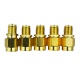 A SET of 5 x SMA Male to RP SMA Female Adapter