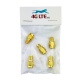 A SET of 3 x SMA Male to RP SMA Female Adapter