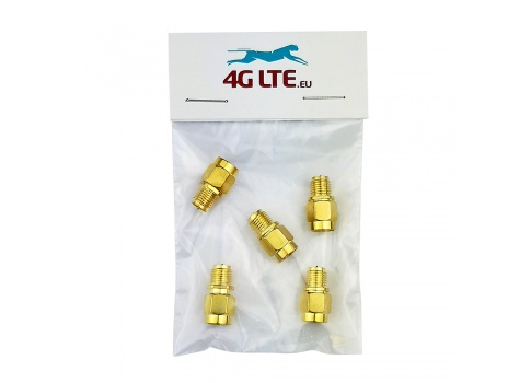 Un SET di 3 x SMA RP SMA adattatore maschio femmina