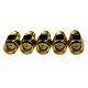 A SET of 3 x SMA Male to RP SMA Female Adapter