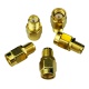 Eine Reihe von 3 x SMA Stecker auf RP-SMA Buchse Adapter