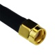 Cable Assembly RP-SMA Male to RP-SMA Male 0.5M