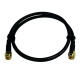 Cable Assembly RP-SMA Male to RP-SMA Male 0.5M