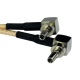 Cable Assembly Bnc his head his head even U.FL