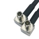 A Pair of Cable Assembly RP-SMAF-TS-9Mx2