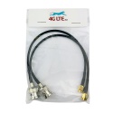 Montaje del cable Bnc la cabeza la cabeza incluso U.FL