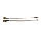 A Pair of Cable Assembly RP-SMAF-MCX-R/A-M 15cm