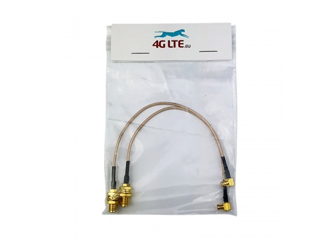 Montaje del cable Bnc la cabeza la cabeza incluso U.FL
