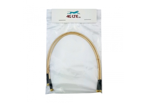 Montaje del cable Bnc la cabeza la cabeza incluso U.FL