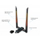 Alfa AWUS036AC 802.11 ac USB 3.0 Adaptador 5dBi Antenes