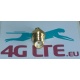 Un SET di 3 x Adattatore SMA F/MCX connettore di RF