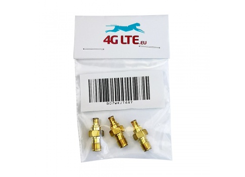 Eine Reihe von 3 x SMA F/MCX RF Stecker Adapter
