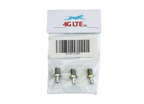 Eine Reihe von 3 x SMA-Buchse, TS-9-Stecker Adapter