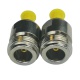 A pair of RP TNC Male to N Female Adaptor