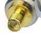 A pair of RP TNC Male to N Female Adaptor