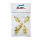 Un sistema de 3 x SMA hembra a conector macho de TS-9, adaptador