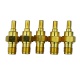 Un sistema de 3 x SMA hembra a conector macho de TS-9, adaptador