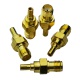 Eine Reihe von 3 x SMA-Buchse, TS-9-Stecker Adapter