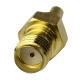 Eine Reihe von 3 x SMA-Buchse, TS-9-Stecker Adapter