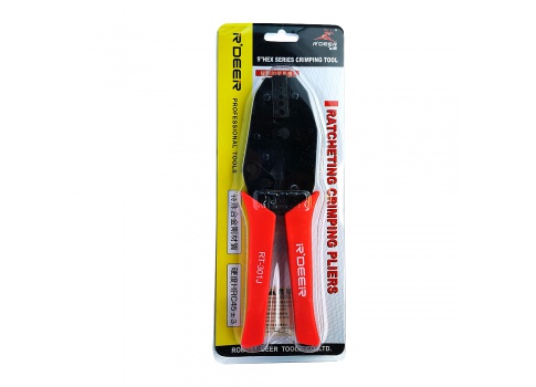 R'deer RT-301J hexagonal crimping tool, pliers coaxial cables