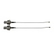 2xCable Montage U. FL zu BNC-Bulkhead-Buchse