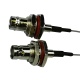 2xCable Montage U. FL zu BNC-Bulkhead-Buchse