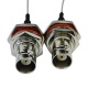 2xCable Assembly U.FL to BNC Bulkhead Female