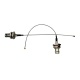 2xCable Montage U. FL zu BNC-Bulkhead-Buchse