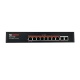 Interruptor de 10 Ports 8+2 PoE Gigabit Model POE0802SGE