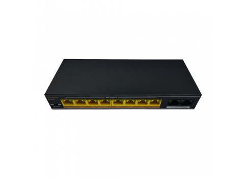 Switch 10 8 Porte+2 PoE Gigabit Modello: POE0802EEA