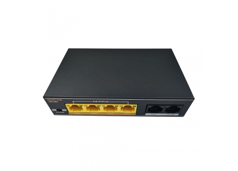 Interruttore a 6 Porte con 4+2 PoE Gigabit Modello: POE0402EEA