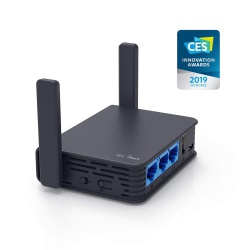 GL.iNet GL-AR750 de Viaje AC Router, 300 mbps(2.4 G)+433Mbps(5G) Wi-Fi gratuita, 128 mb de memoria RAM