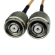 A pair of N Male to RP TNC Male 25cm Cable Assembly Connector