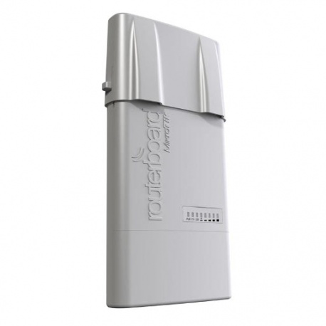 MikroTik RouterBoard BaseBox5 (RouterOS Livello 4) con Iniettore PoE
