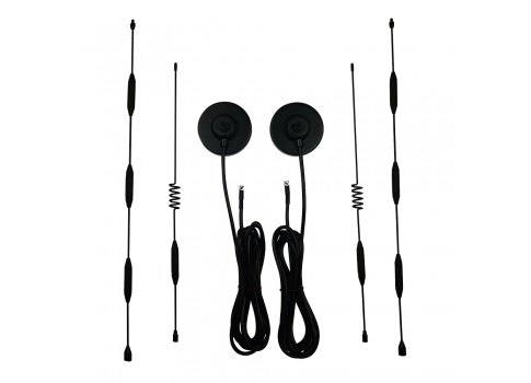 2XLTE 14dBi Antenne Mobile Avec 3 Mètres de Câble de Connecteur de SMA