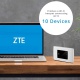 ZTE MF920U, CAT 4, 4G LTE Mobile Wi-Fi, Low Cost Portable Hotspot - white