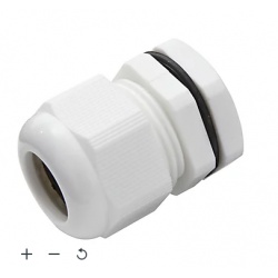 MK 25mm White Compression gland