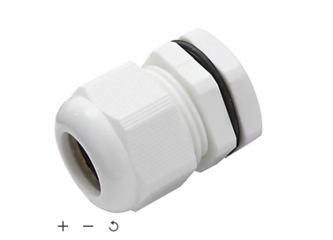 MK 25mm White Compression gland