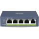 5 Port Gigabit PoE Network Switch, Unmanaged 1000Mbps