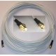 6 Meters universal SMA cable male to SMA female RG58 - white