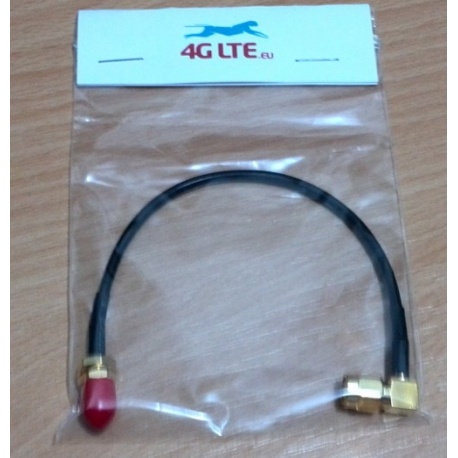 Cable Assembly SMA (F) to SMA Right Angle (M)