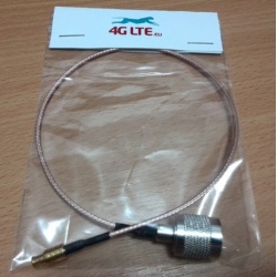 Cable ensamblado TNC macho a macho recto MCX