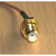 Kabel-Montage-SMA-Buchse zu rechter Winkel-MMCX-Stecker