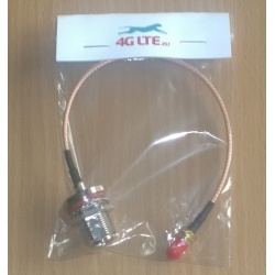 Cable ensamblado N hembra a SMA hembra