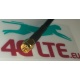 4G/LTE Sticker Antenna SMA maschio 3dBi 698-960/1710-2700MHz 